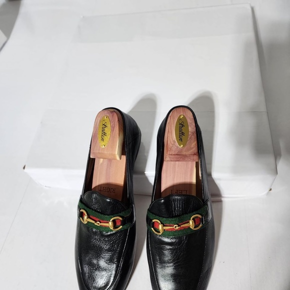 Authentic Gucci Horsebit Leather Loafer Black Size 41 - Picture 4 of 16